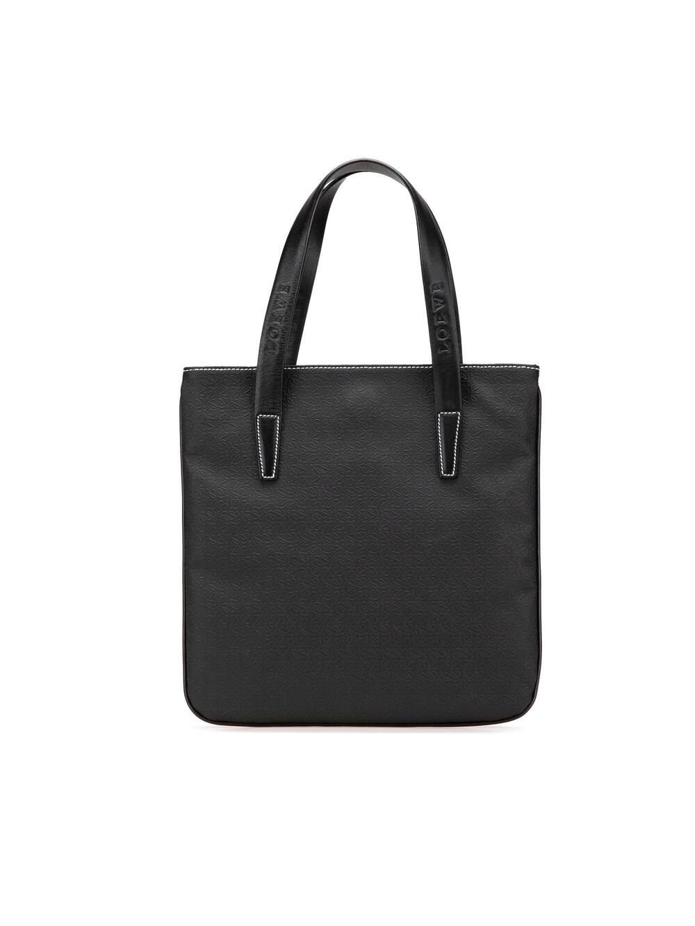 Loewe Anagram Leather Tote Pre-Loved #360451L38B
